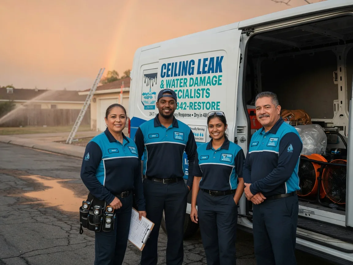 Ceiling Leak Cleanup company in Diana, TX